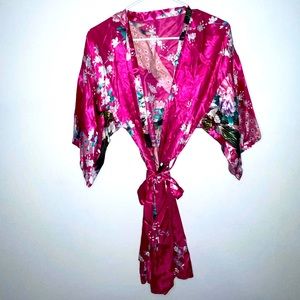 🌸 Bridesmaid Oriental Silk Robe 🌸